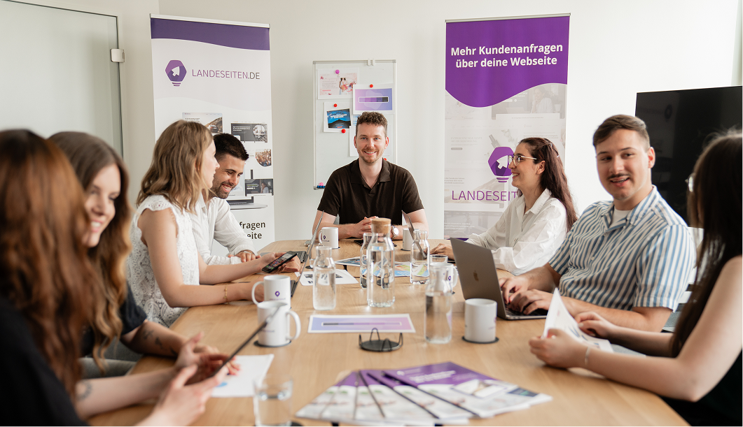 Zur Münchener Marketing Gruppe gehören: Landeseiten.de, unsere Webagentur, die Webseiten entwickelt, die nicht nur gut aussehen, sondern täglich neue Kunden bringen.