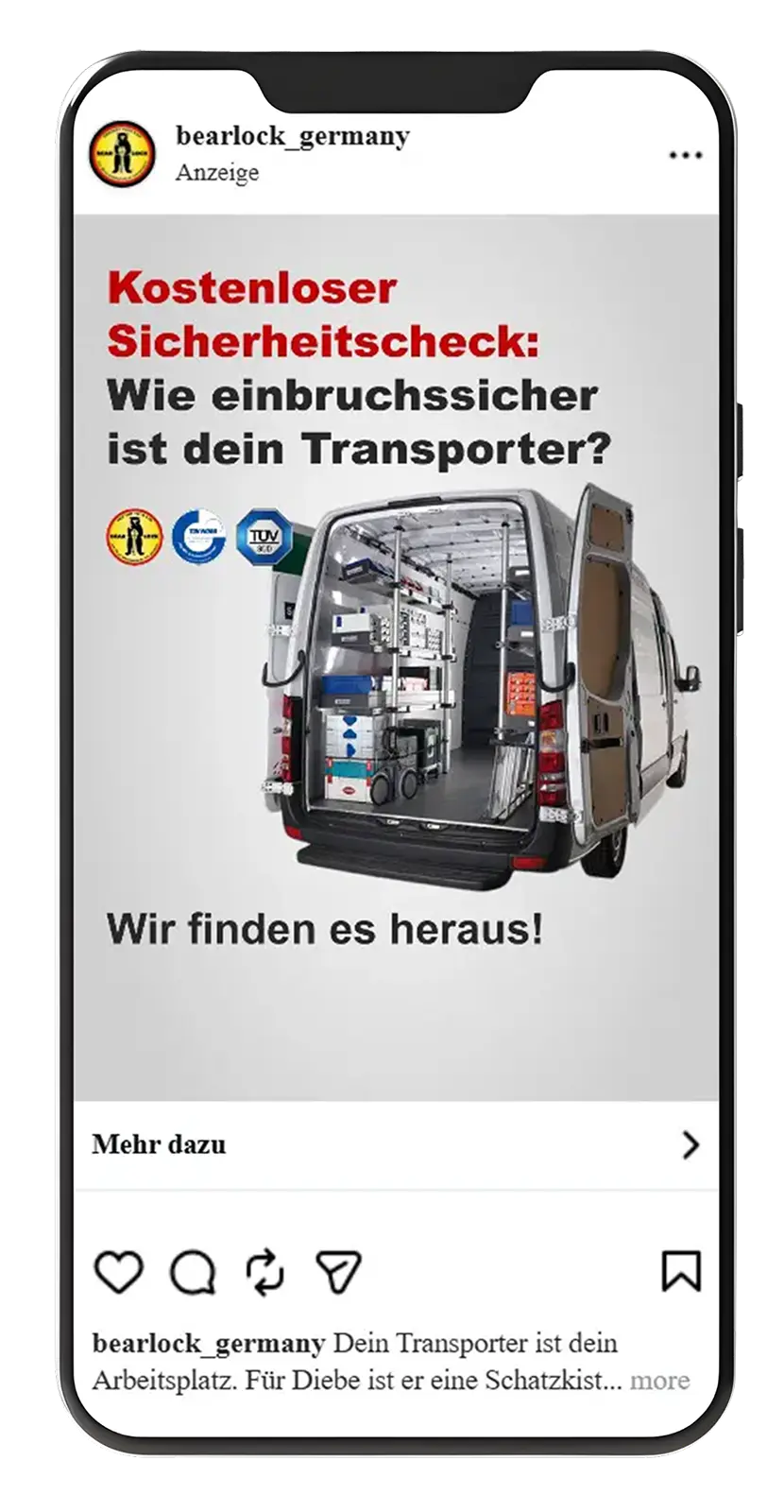 Bear Lock Anzeige 2